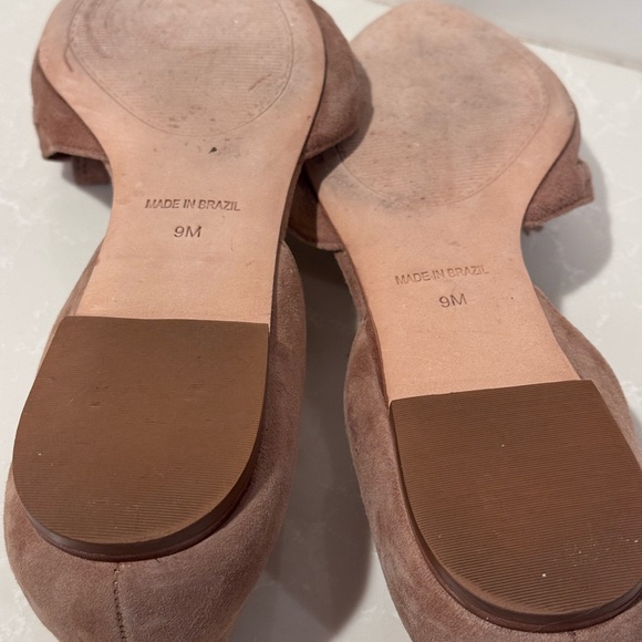 ANTONIO MELANI Wandah style suede leather slip on flats dress shoes. Size 9 - Picture 8 of 8